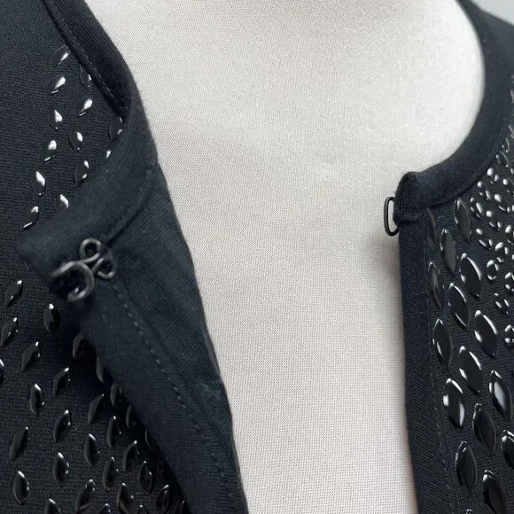 Grayse St. John Women's Bolero Top Size XS Black $395 NWT - Picture 8 of 10